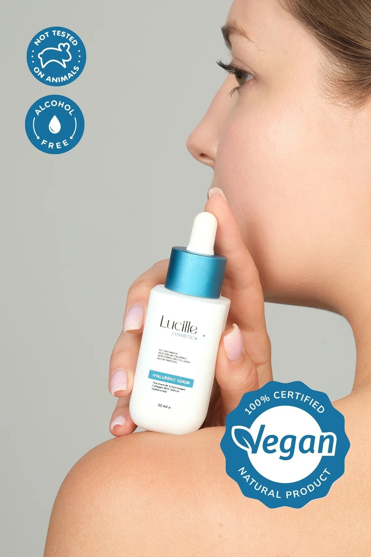 Hyaluronic Serum 30 ml - Deep Hydration and Skin Renewal - Nifique