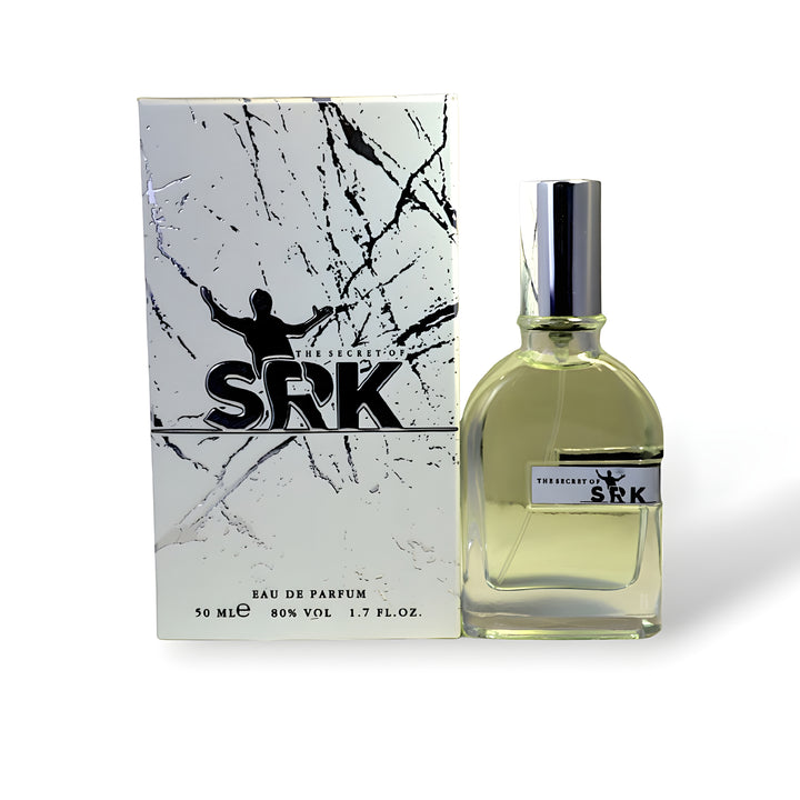SRK Eau de Parfum bottle and packaging on a white background